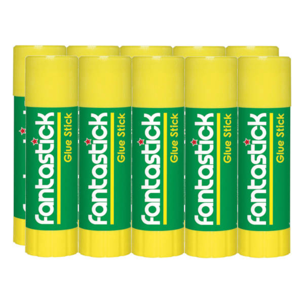 FANTASTICK GLUE STICK 10 X 8GM 