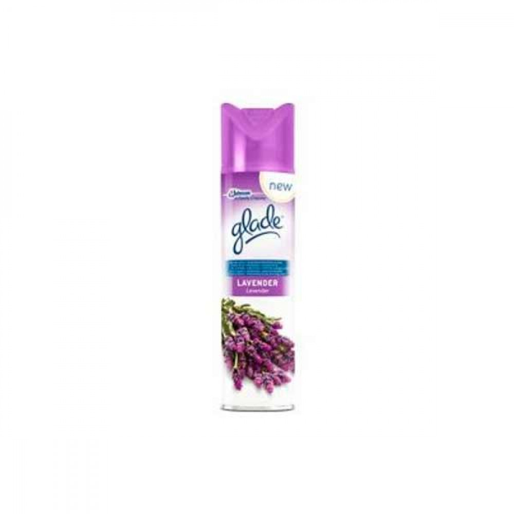 Glade Air Freshener Lavender 300ml جليد معطر للجو برائحة اللافندر 300 مل 6143