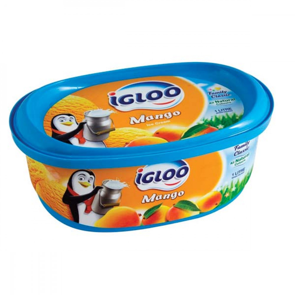 Igloo Ice Cream Mango 1Ltr 
