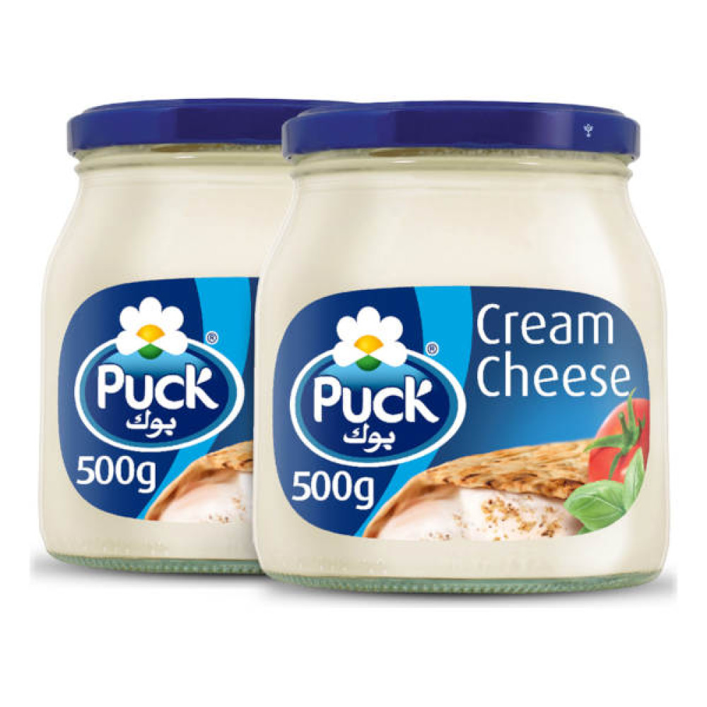 PUCK CREAM CHEESE SPREAD 2 X 500GM 