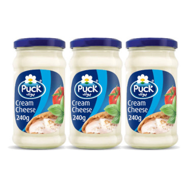 PUCK CREAM CHEESE SPREAD 3 X 240GM 