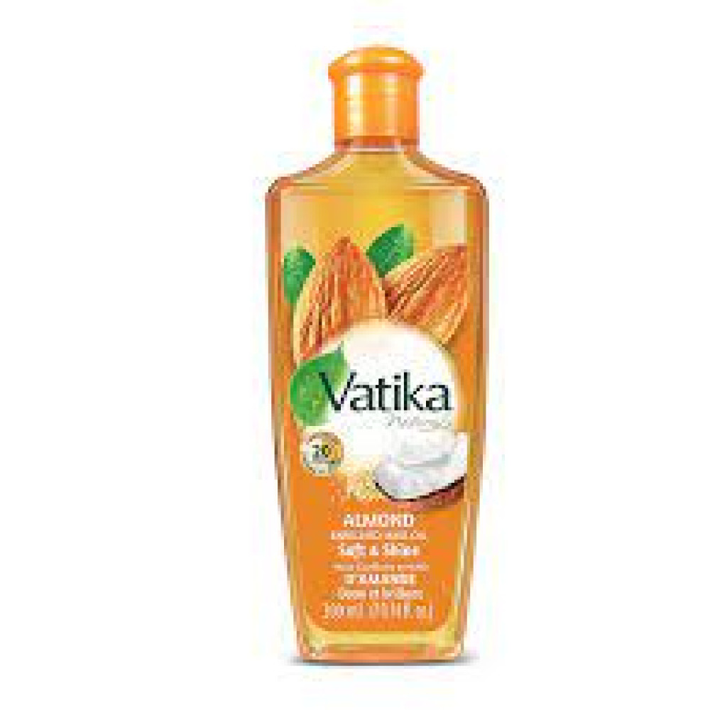 DABUR VATIKA HAIR OIL 2X200 ML - ( ALMOND )