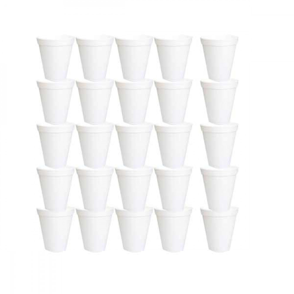 Mapco Foam Cup 8 Oz 25s 