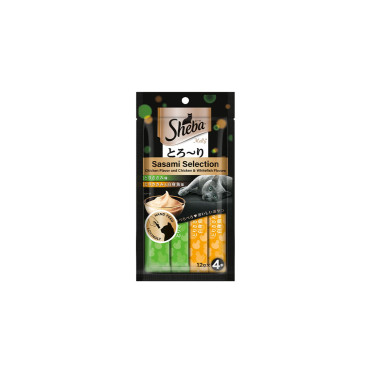 SHEBA MELTY CREAMY TREATS CHICKEN FLAVOR 48GM