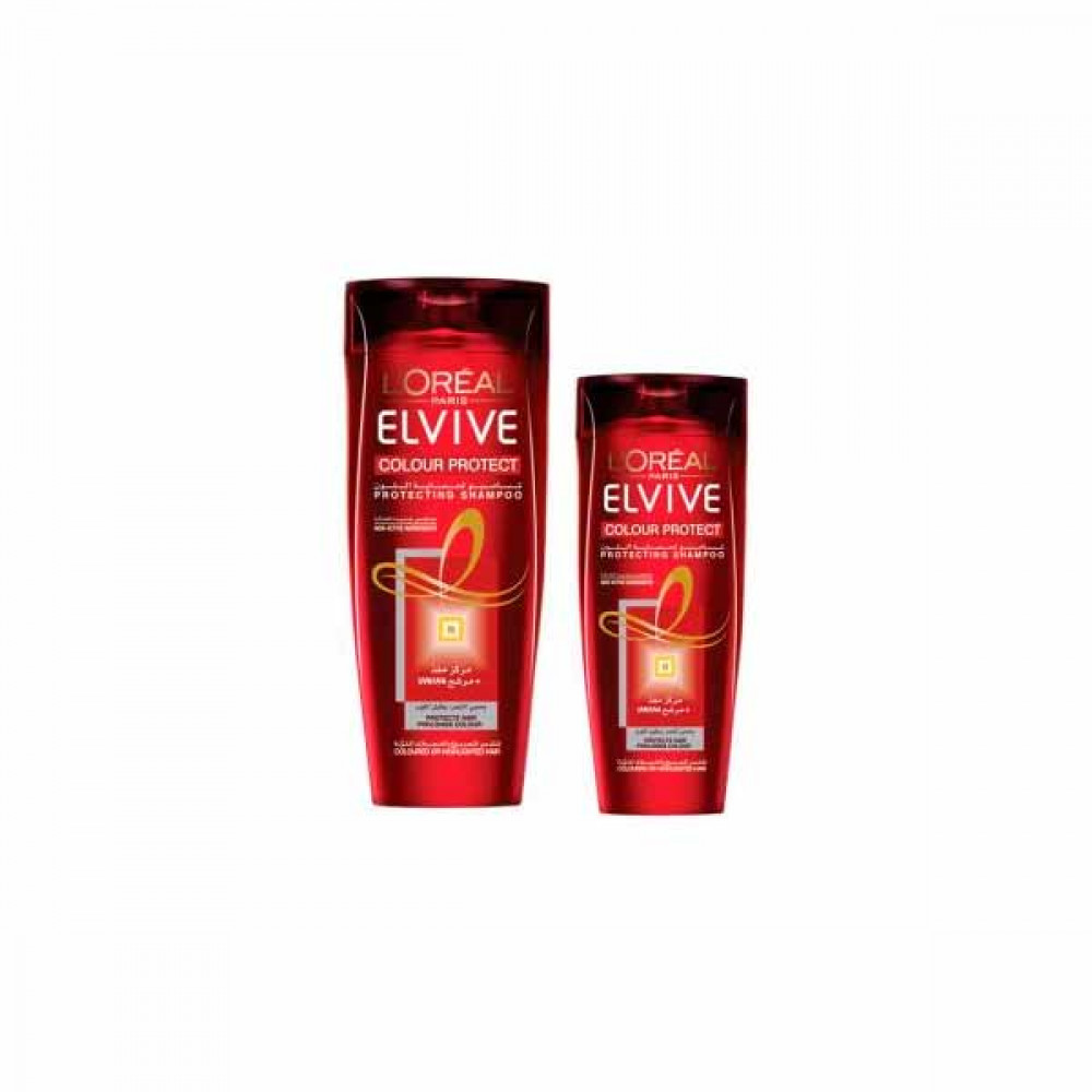 L-Oreal Elvive Color Protect Shampoo 400ml + 200ml  L-Oreal Elvive Color Protect Shampoo 400ml + 200ml