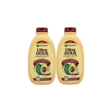 GARNIER ULTRA DOUX AVOCADO SHAMPOO 2X400ML