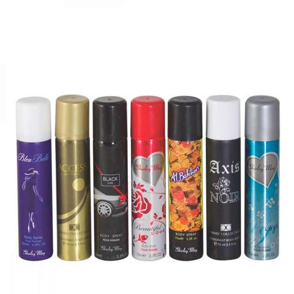 Sherly May Deo Assorted 7 X 75ml  Sherly May Deo Assorted 7 X 75ml