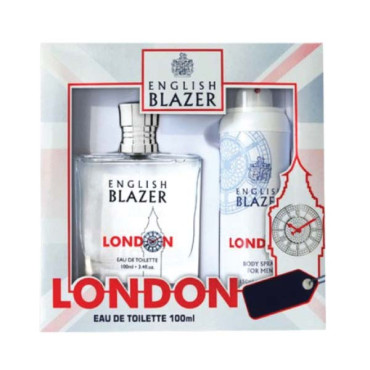 ENGLISH BLAZER EDT 100ML + BODY SPRAY 150ML 