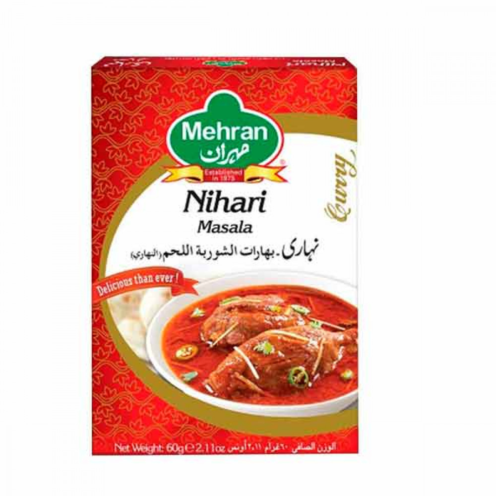 Mehran Nihari Masala 100gm  Mehran Nihari Masala 100gm