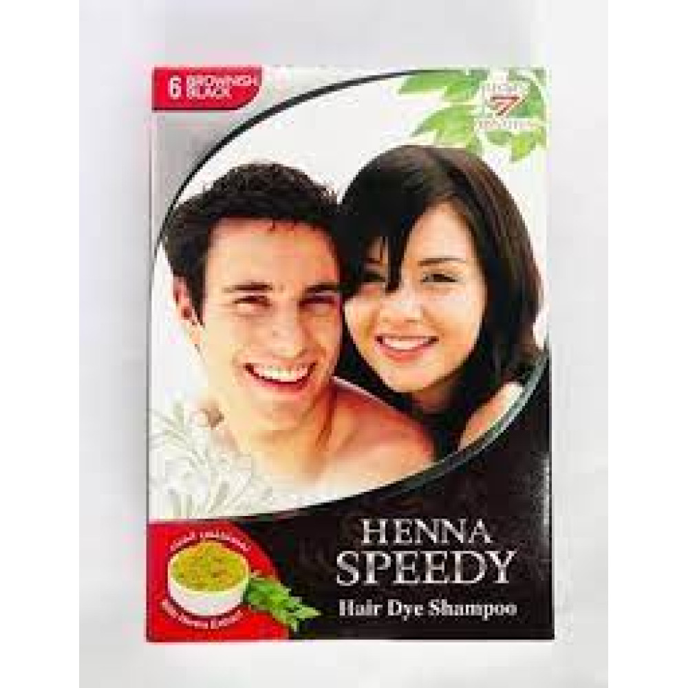 HENNA SPEEDY SHAMPOO BRN.BLK. 2*20ML PRMO
