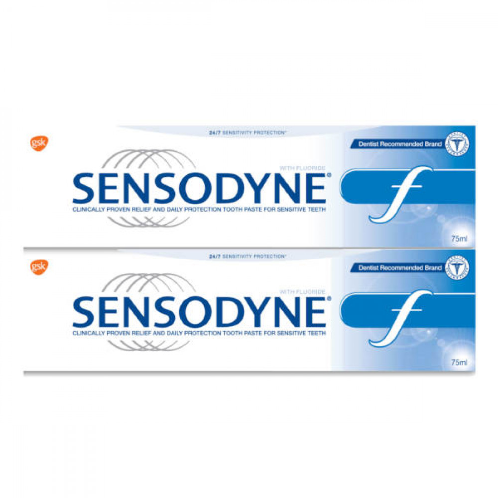 Sensodyne Flouride Toothpaste 2 x 75ml  Sensodyne Flouride Toothpaste 2 x 75ml