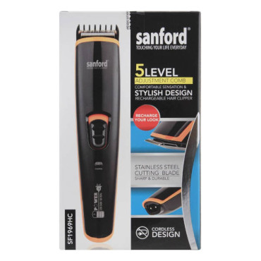 SANFORD RECHARGEABLE HAIR CLIPPER SF1969HC 