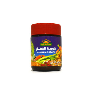 NATURELAND VEGETABLE BROTH 125GM