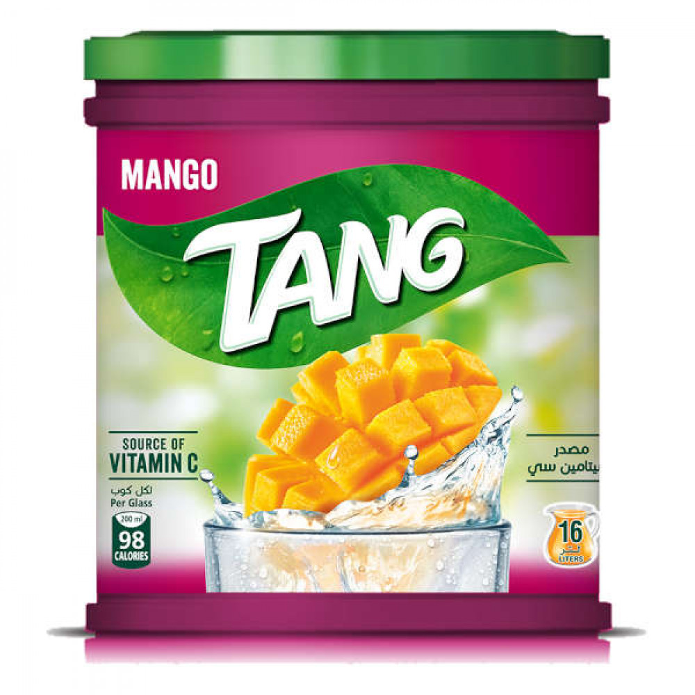 Tang Instant Fruit Drink Powder Mango 2Kg  Tang Instant Fruit Drink Powder Mango 2Kg