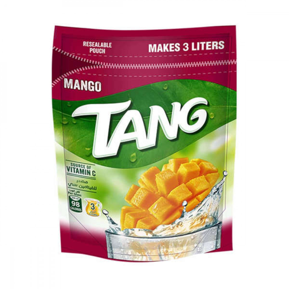 Tang Instant Fruit Drink Powder Mango 375gm  Tang Instant Fruit Drink Powder Mango 375gm
