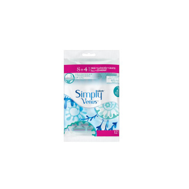GILLETE SV2 DISPOSABLE 8S+4S FREE