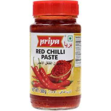 PRIYA RED CHILLY PASTE 300GM
