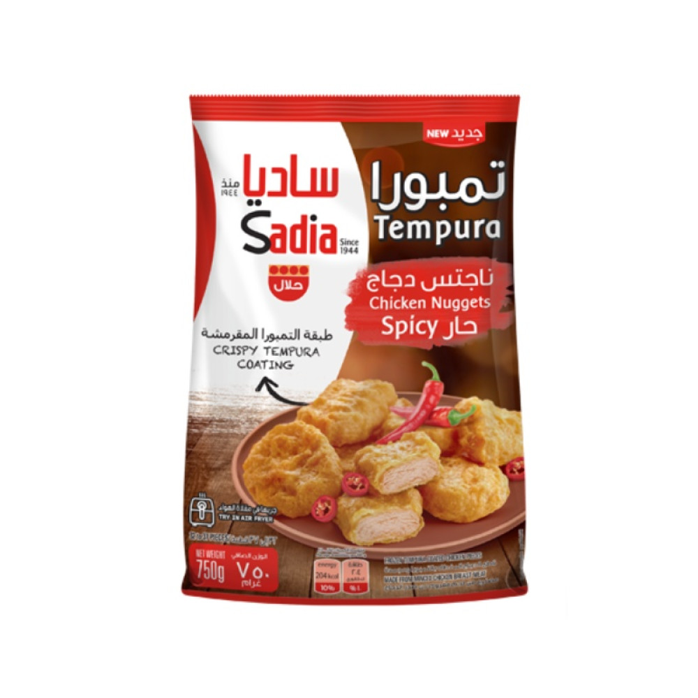 SADIA SPICY CHICKEN NUGGET TEMPURA 750GM