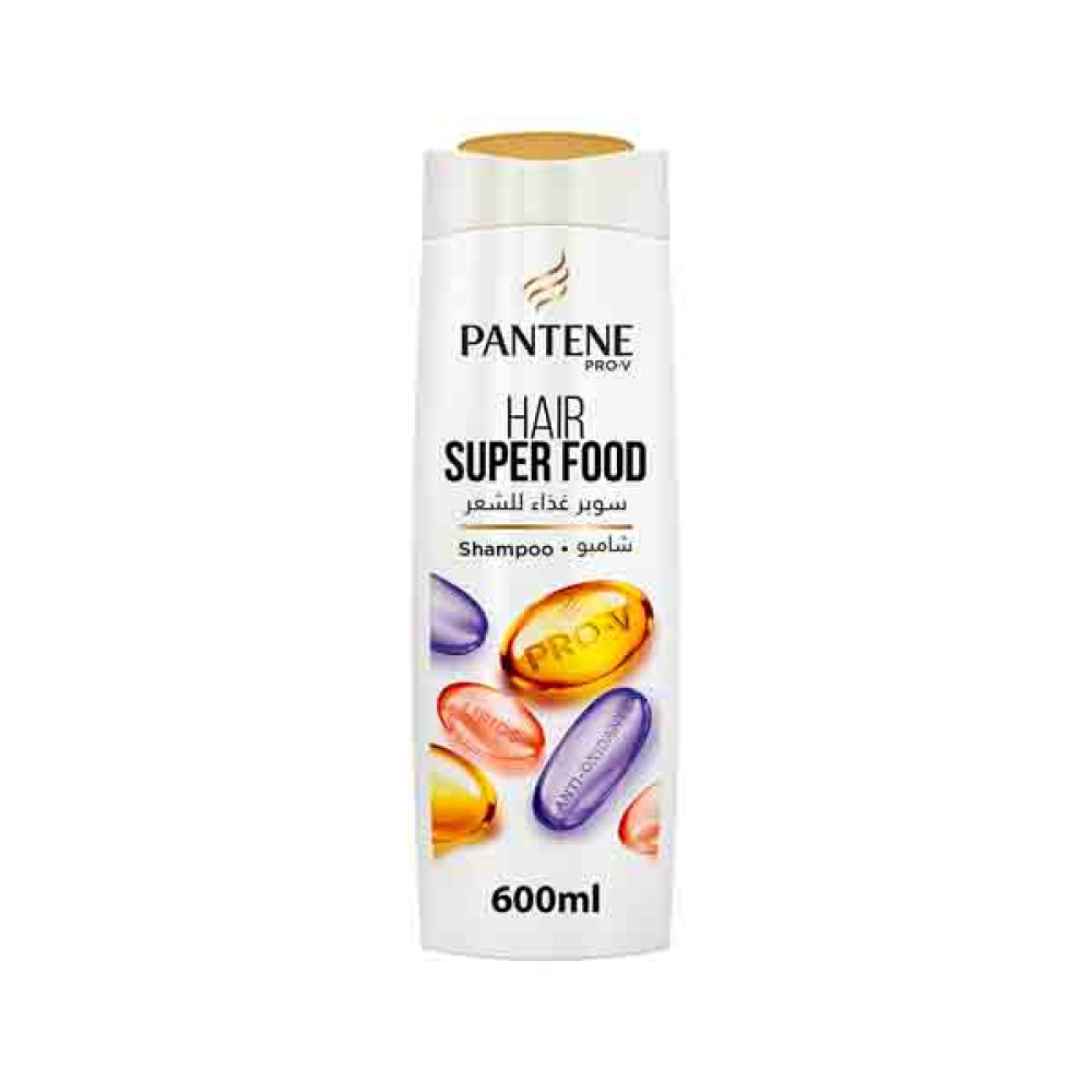 PANTENE HAIR SUPER FOOD SHAMPOO 600ML 