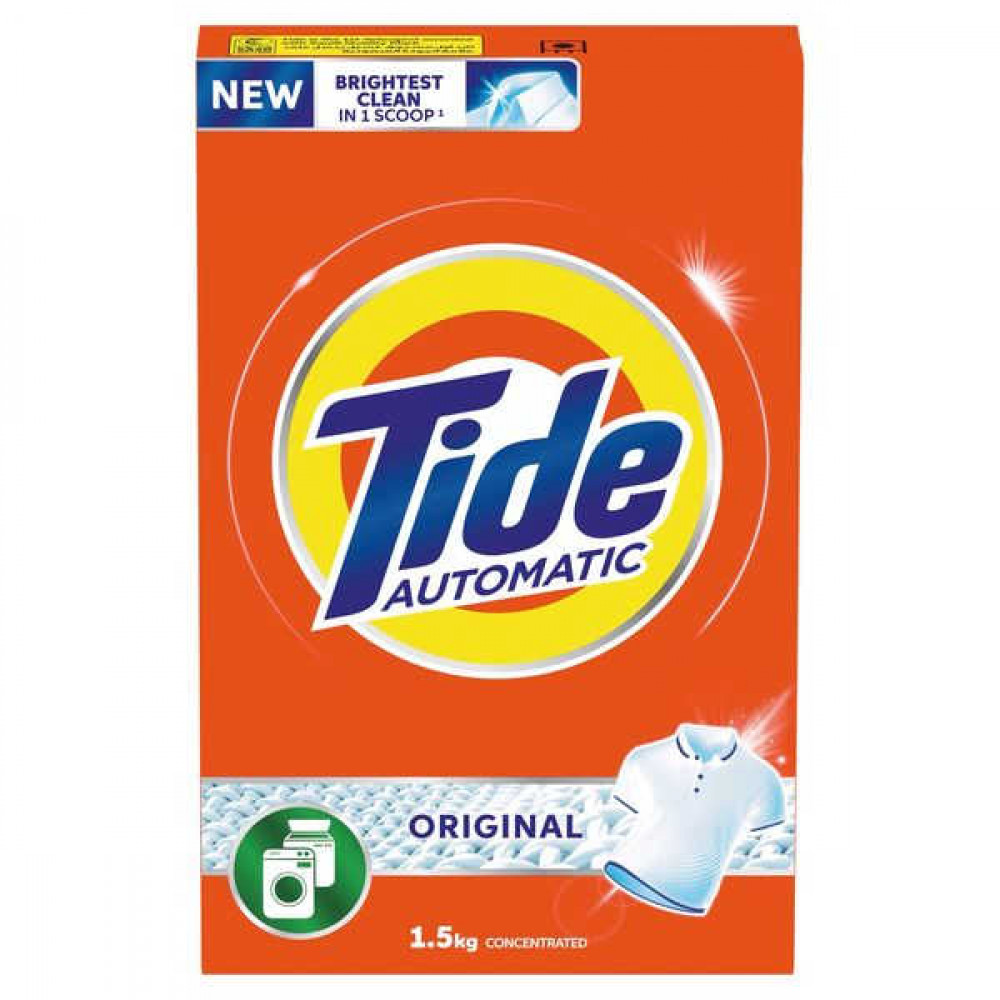 TIDE AUTOMATIC DETERGENT POWDER ORIGINAL 1.5KG 