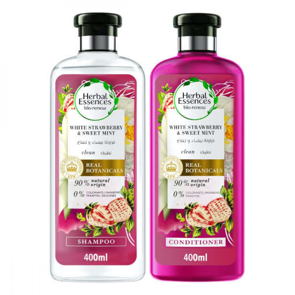 HARBEL ESSENCE STRAWBARY SHAMPOO 2X400ML@25%  HARBEL ESSENCE STRAWBARY SHAMPOO 2X400ML@25%