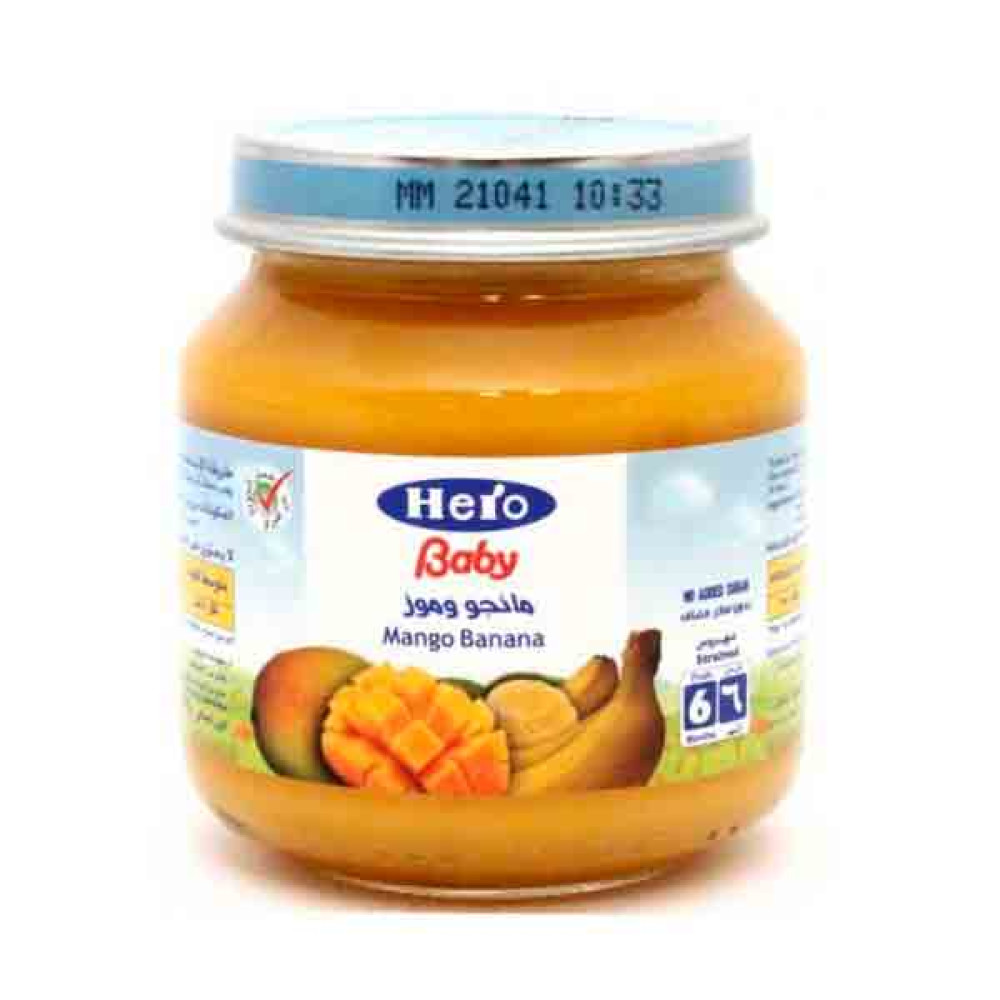HERO BABY MANGO BANANA 120GM