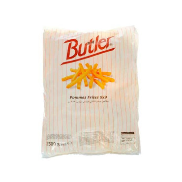 BUTLER FROZEN FRENCH FRIES 2.5KG 