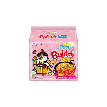 SAMYANG BULDAK CARBO HOT CHICKEN RAMEN 5S X 130GM