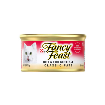 FANCY FEAST CLASSIC BEEF&CHICKEN 85GM