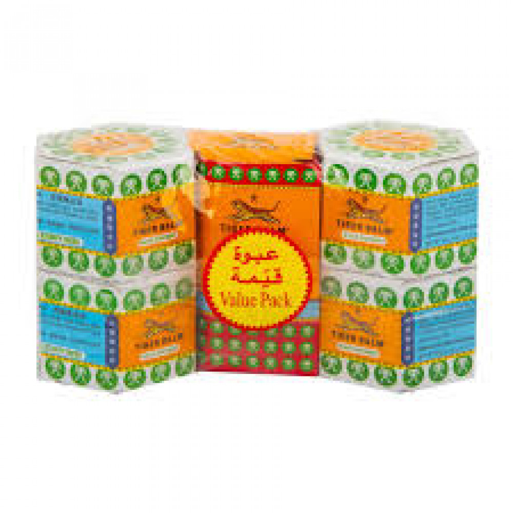 Tiger Balm Assorted 4S*10Gm 3Ml Oil Free