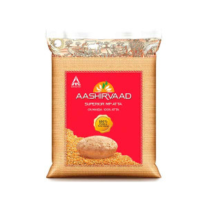 AASHIRVAAD WHOLE WHEAT FLOUR(SHUDH CHAKKI ATTA) 2K..