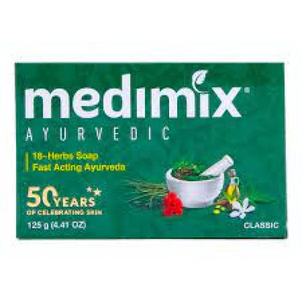 MEDIMIX HERBAL BATH SOAP 125GM