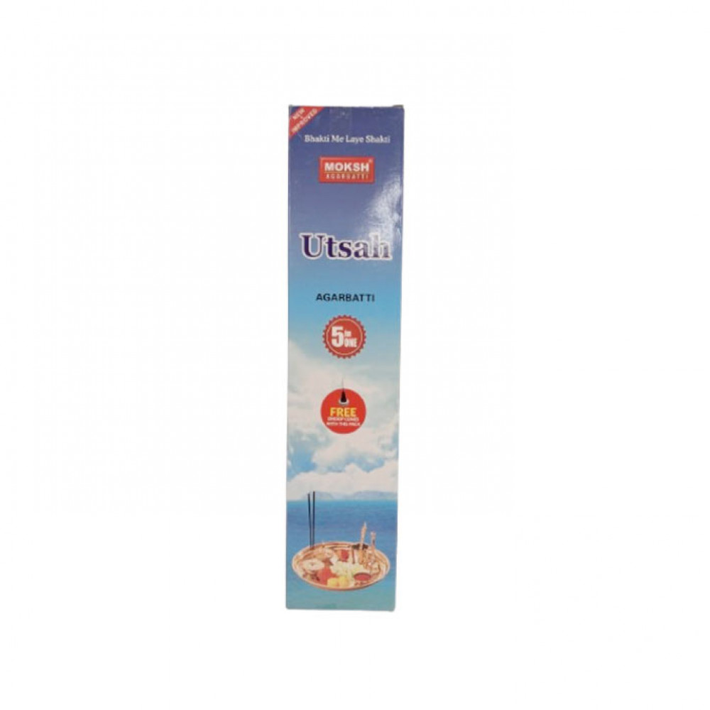 Moksh Agarbatti Lucky Utsah 5 In 1 100 Stick