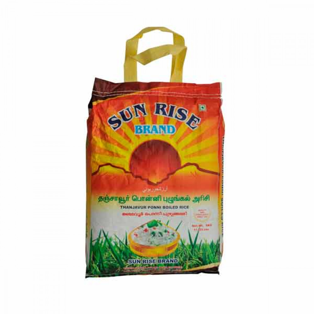 Sunrise Thanjavur Ponni Boiled Rice 5Kg  Sunrise Thanjavur Ponni Boiled Rice 5Kg