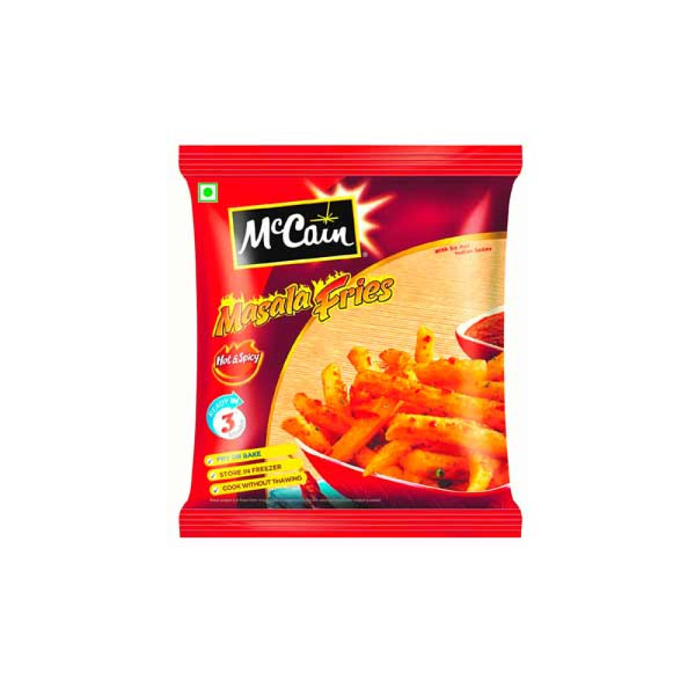 MCCAIN MASALA POTATO FRIES 375GM 