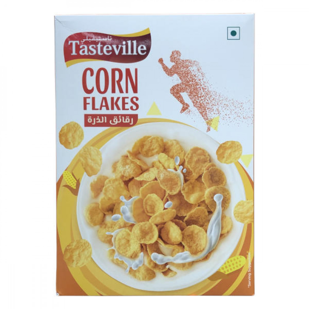 Tasteville Corn Flakes 375gm  Tasteville Corn Flakes 375gm