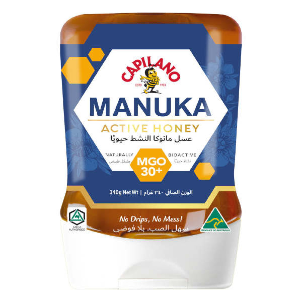 CAPILANO MANUKA ACTIVE HONEY 340GM 