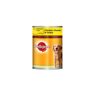 PEDIGREE CHICKEN CHUNKS IN GRAVY 400GM