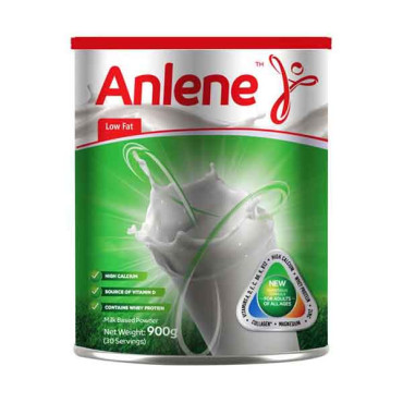 ANLENE LOW FAT MILK POWDER 900GM 