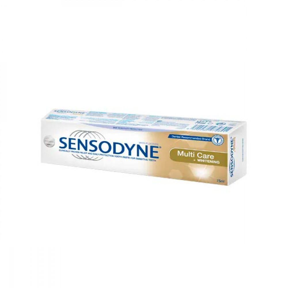 Sensodyne Toothpaste- Multi Care + Whitening 75ml  Sensodyne Toothpaste- Multi Care + Whitening 75ml
