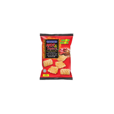 MIAOW HOT AND SPICY FLAVOURED SNACKS 50GM